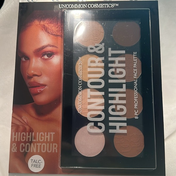 Uncommon Cosmetics Contour & Highlight 8 Piece Professional Face Palette. - Picture 2 of 6